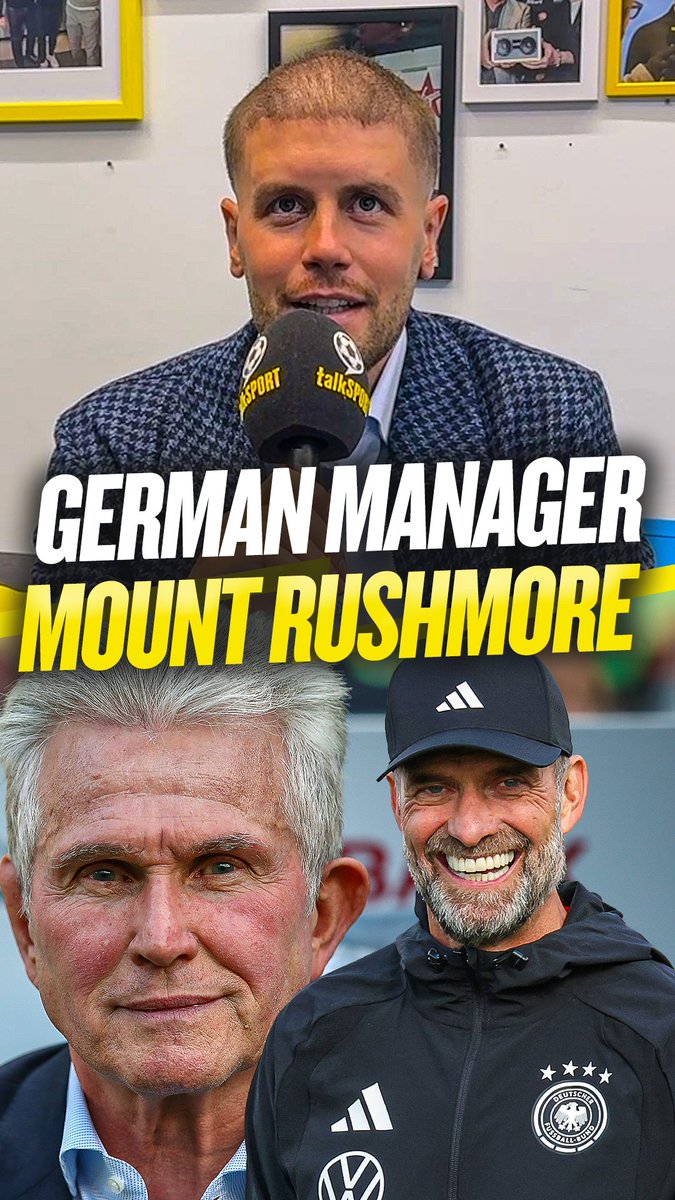 German manager Mount Rushmore with Fabian Hurzeler! 👀🇩🇪