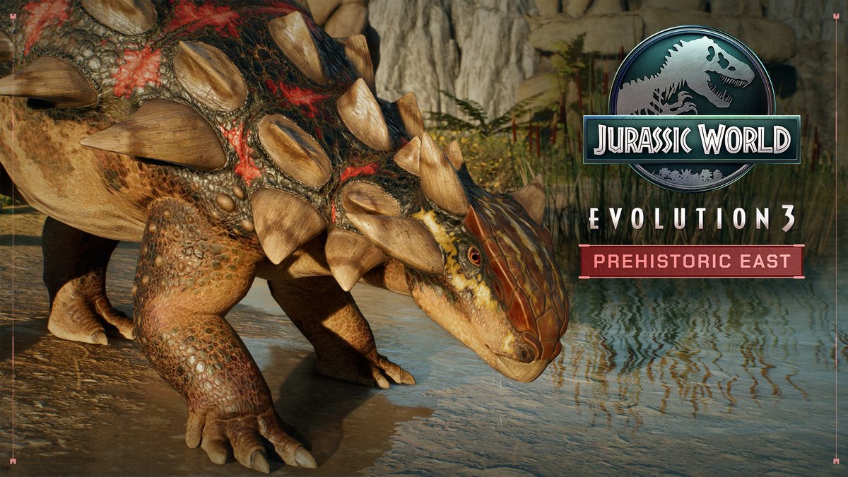 Originating from one of the world’s most famous fossil-rich landscapes, the Gobisaurus is a walking tank of the cretaceous era. Despite being built for survival, this ankylosaur is a peaceful herbivore, making it a perfect addition for your guests to feed at the dinosaur encounter. The Gobisaurus will be available as part of Jurassic World Evolution 3: Prehistoric East, on 29 September.