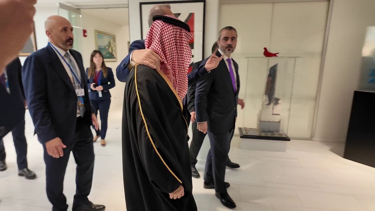 وزراء خارجية السعودية وتركيا وسوريا يعقدون اجتماعاً في نيويورك لتعزيز القدرة على مواجهة التحديات ومواصلة الجهود الرامية لتحقيق الأمن والاستقرار في المنطقة