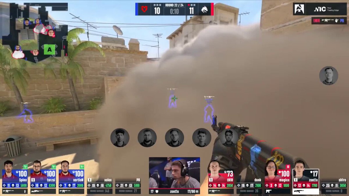 When you hear “ropz” 10 times but the guy isn't even on the server 👀