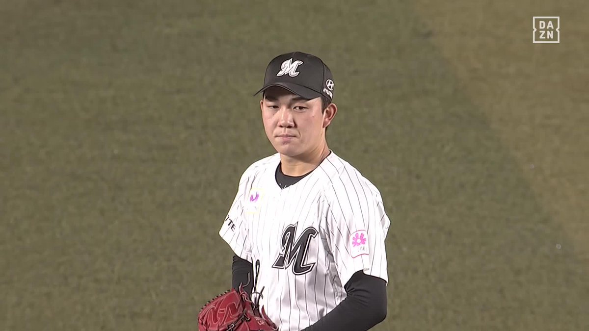 ここで登場👀 初登板から6日 ルーキー・石垣元気が救援登板 ⚾️ロッテ×オリックス #chibalotte #だったらDAZN