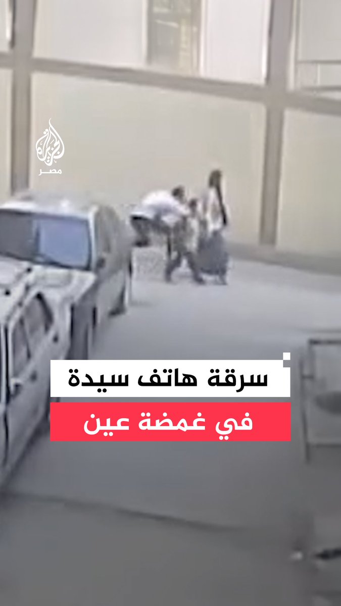 في طرفة عين.. كاميرات المراقبة ترصد لحظة سرقة هاتف سيدة أثناء توصيل أطفالها إلى المدرسة في المنيا