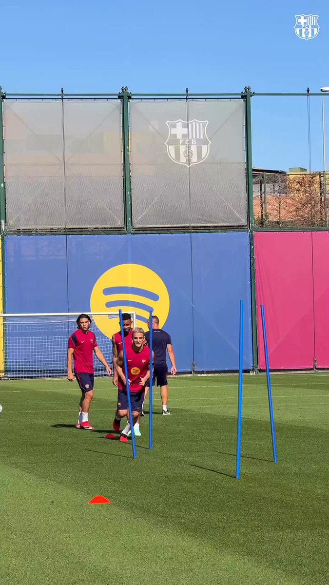Un día más de trabajo en la Ciudad Deportiva 💪