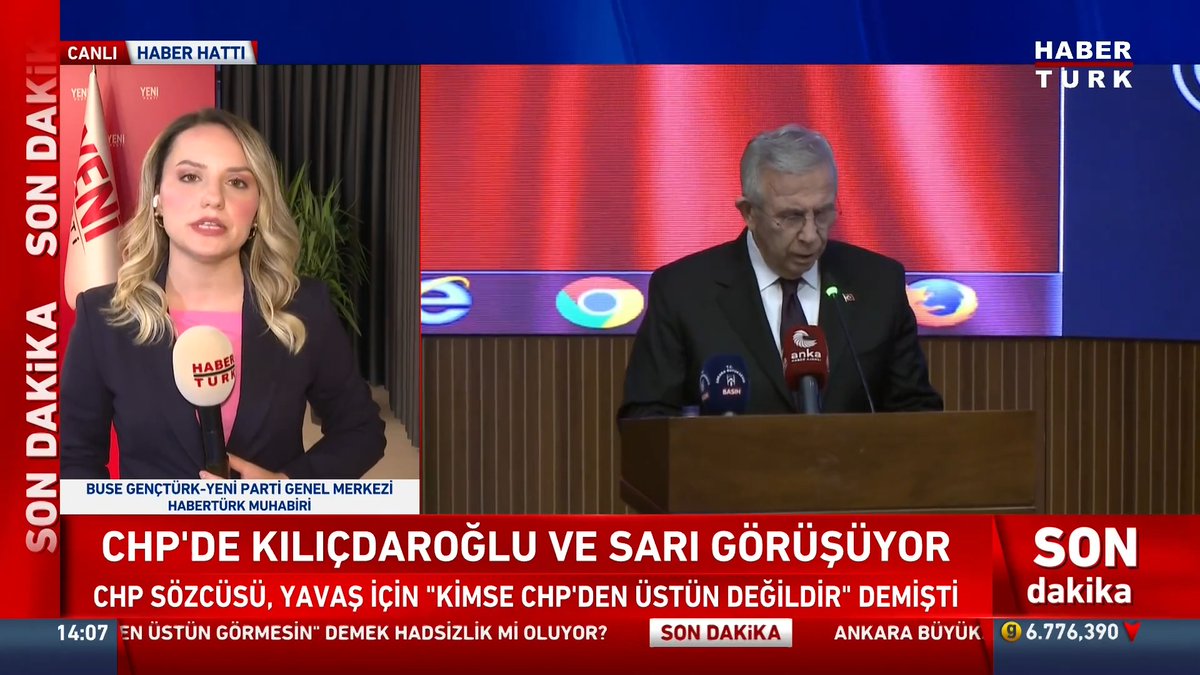 #SONDAKİKA - CHP'de Kılıçdaroğlu ve Sarı görüşüyor. Mansur Yavaş: Siyasi yoluma bağımsız olarak devam edeceğim.