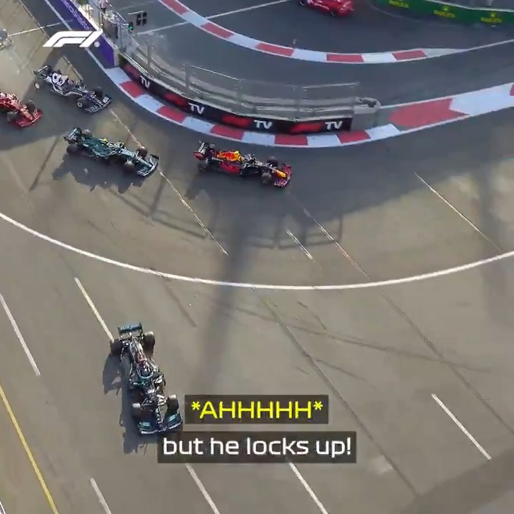 "AHHHHH" 😱 High (pitch) drama in Baku 🤣 #F1 #AzerbaijanGP Mark Webber