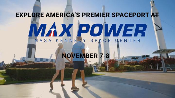 Get in, we're going up! 🚀 Join us for MAX POWER, a new aerospace festival happening Nov. 7-8 at NASA's Kennedy Space Center and Kennedy Space Center Visitor Complex. With air shows, space exhibits, and NASA astronauts, it's a family adventure your entire crew can enjoy! Plan your visit: