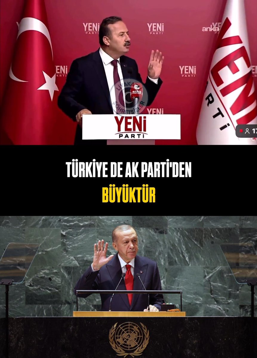 YAVUZ AĞIRALİOĞLU’NDAN DİKKAT ÇEKEN KONUŞMA Dünya beşten büyüktür, doğru. Türkiye de ak partiden büyüktür. #AdaletinSesiKademe Türkiye - Fransa Osman Gökçek #çarşamba