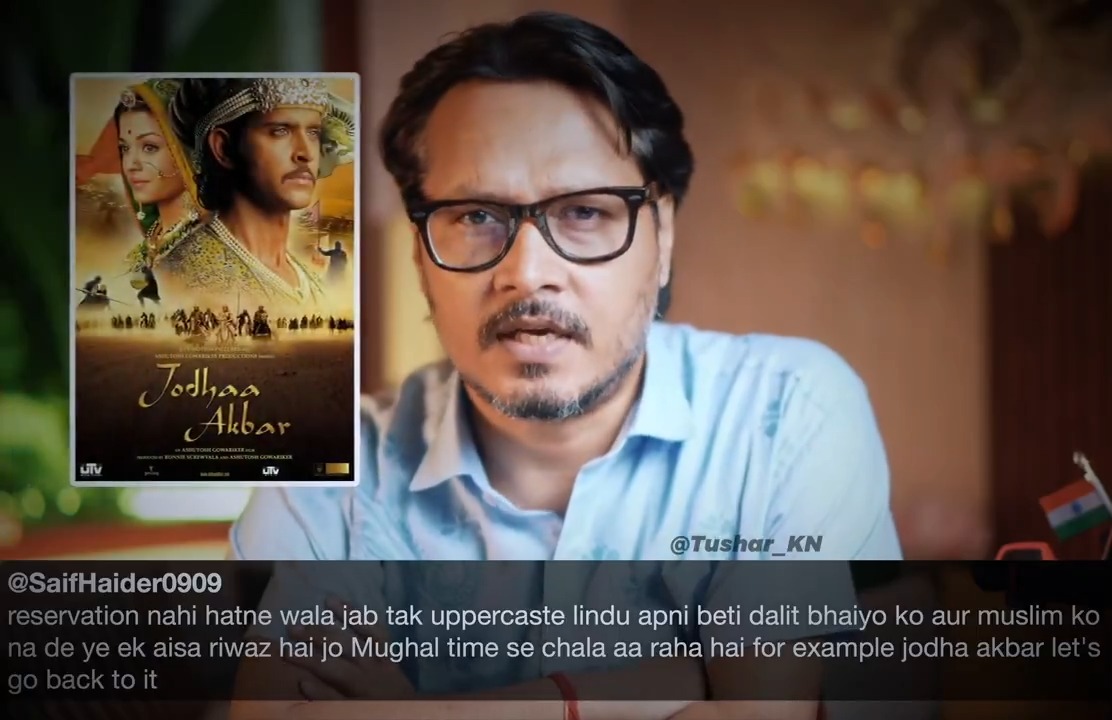 On livestream, Saif Haider commented that Hindus should marry their daughters to people like him and Dalits Ajeet Bharti gave him a proper reply, explained about warrior tribes, and which tribe people like Saif might belong to AB also exposed that Jodha Akbar is a myth, Jodha Bai actually referred to a princess from Jodhpur, Jagat Gosain Akbar had multiple wives, but history remembers 3 chief consorts as his main wives, Mariam-uz-Zamani, Ruqaiya Sultan Begum, and Salima Sultan Begum Akbar never had a wife named Jodha. Colonel James Tod, a British colonial administrator and writer, made this blunder Later, Indian education and Bollywood carried this as an example of secularism