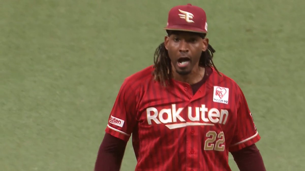 【12回裏：F 3-5 E】 最後は三者連続三振！ #ホセ・ウレーニャ 選手が締めました！ #RakutenEagles #強鷲革新