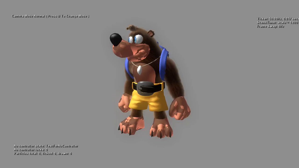 OlieGamerTV was able to fix the animation for the Banjo-X animation. Apparently they had updated the model after Viva Pinata's release as it has morph shapes that weren't present in the original but were found in Trouble in Paradise.