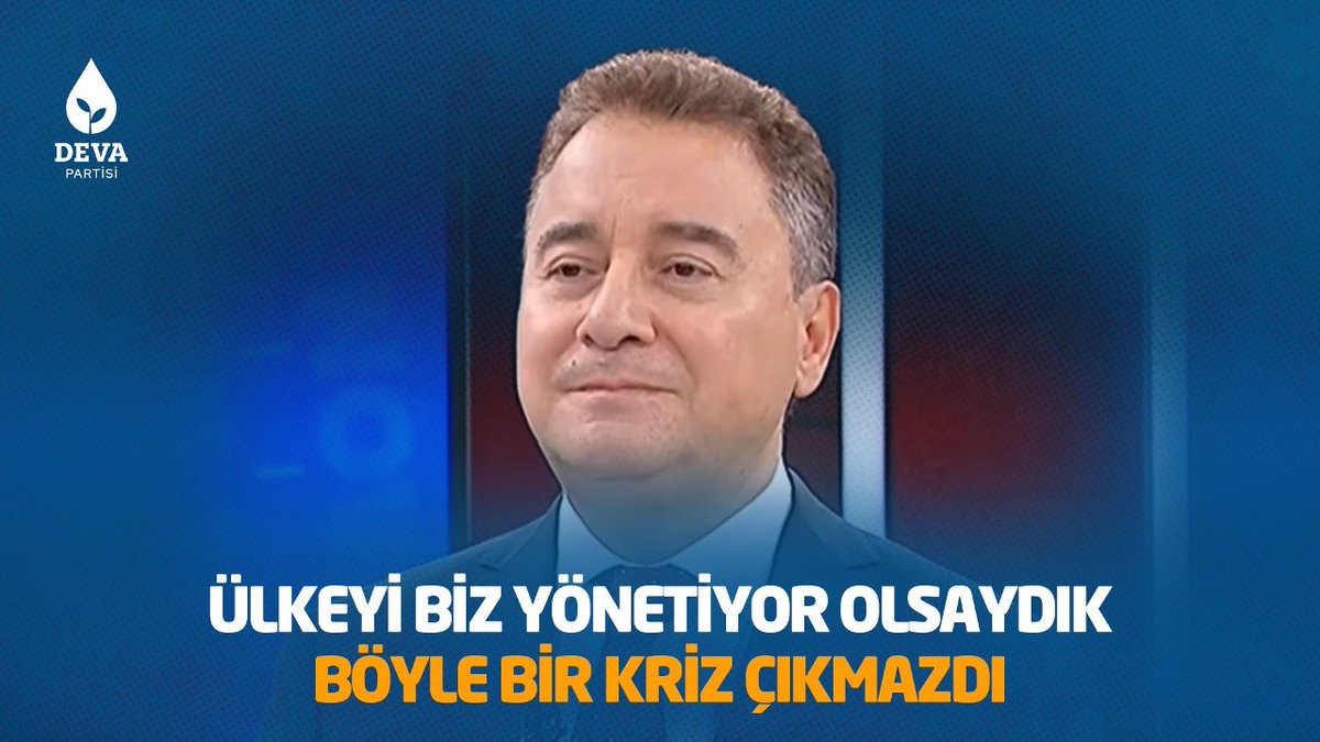 Ali Babacan: ”Ülkeyi biz yönetiyor olsaydık böyle bir kriz çıkmazdı. Bunun en iyi kanıtı 2008-2009 krizidir. Tüm dünyada yüzlerce banka batarken, aldığımız tedbirler ve kurduğumuz pırıl pırıl sistem sayesinde tek bir Türk bankasında dahi en ufak bir sıkıntı meydana gelmedi.”