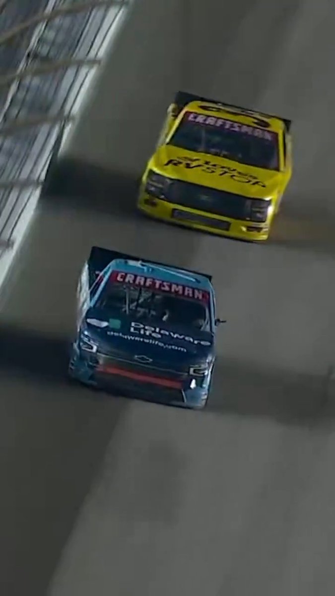 “Just wanted to remind him I still won.” Carson Hocevar held nothing back after beating Layne Riggs at Kansas Speedway in 2025.