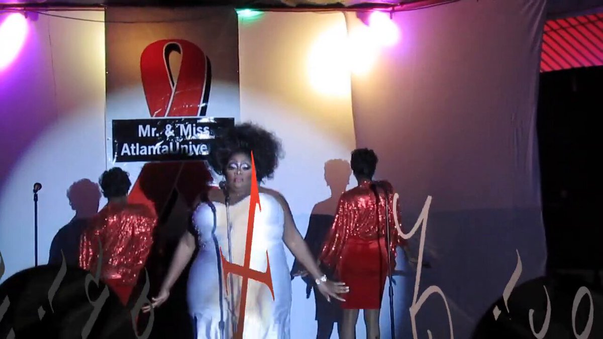 Tamika X performing Jump (For My Love) in Talent at Miss Atlanta Black Universe 2014 ✨