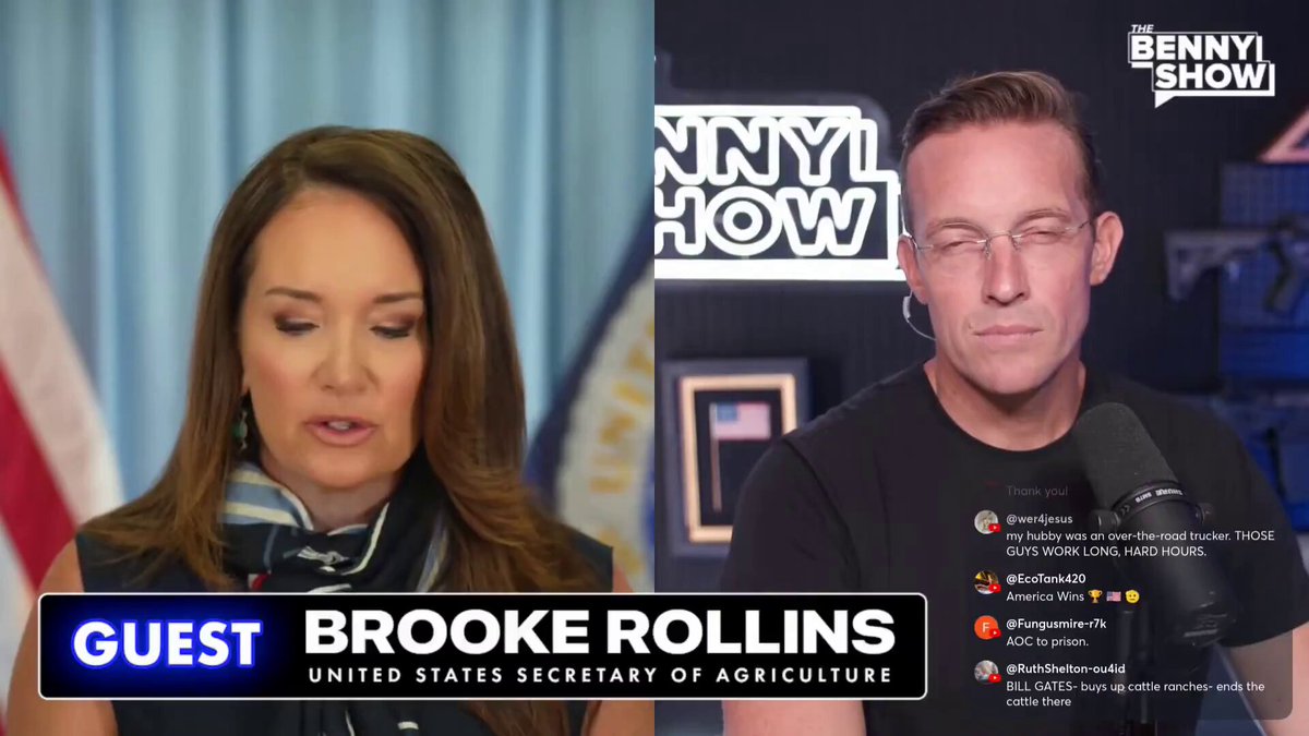 Here’s the FULL video, not a selectively edited clip. After inheriting an affordability crisis, Secretary Brooke Rollins has been working on lowering costs since day one. Here’s what research ACTUALLY shows 🧵