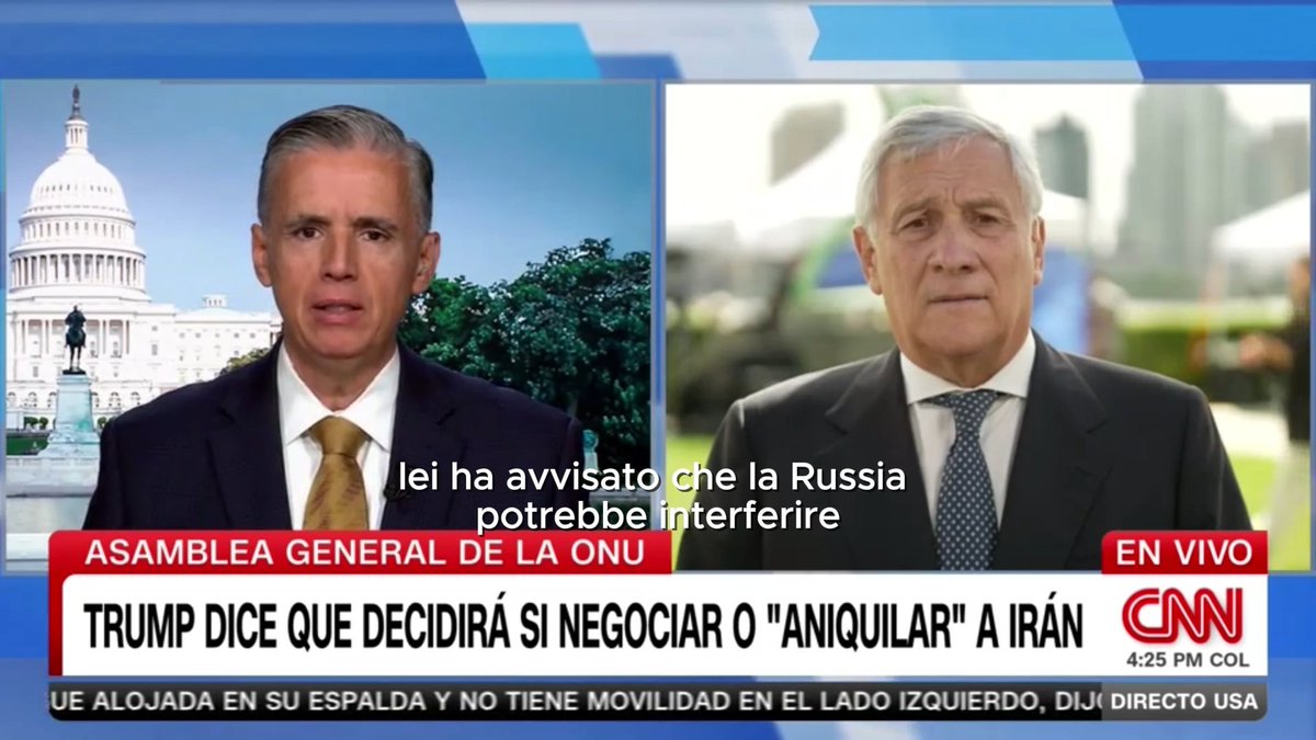 Da New York la mia intervista alla CNN in spagnolo.