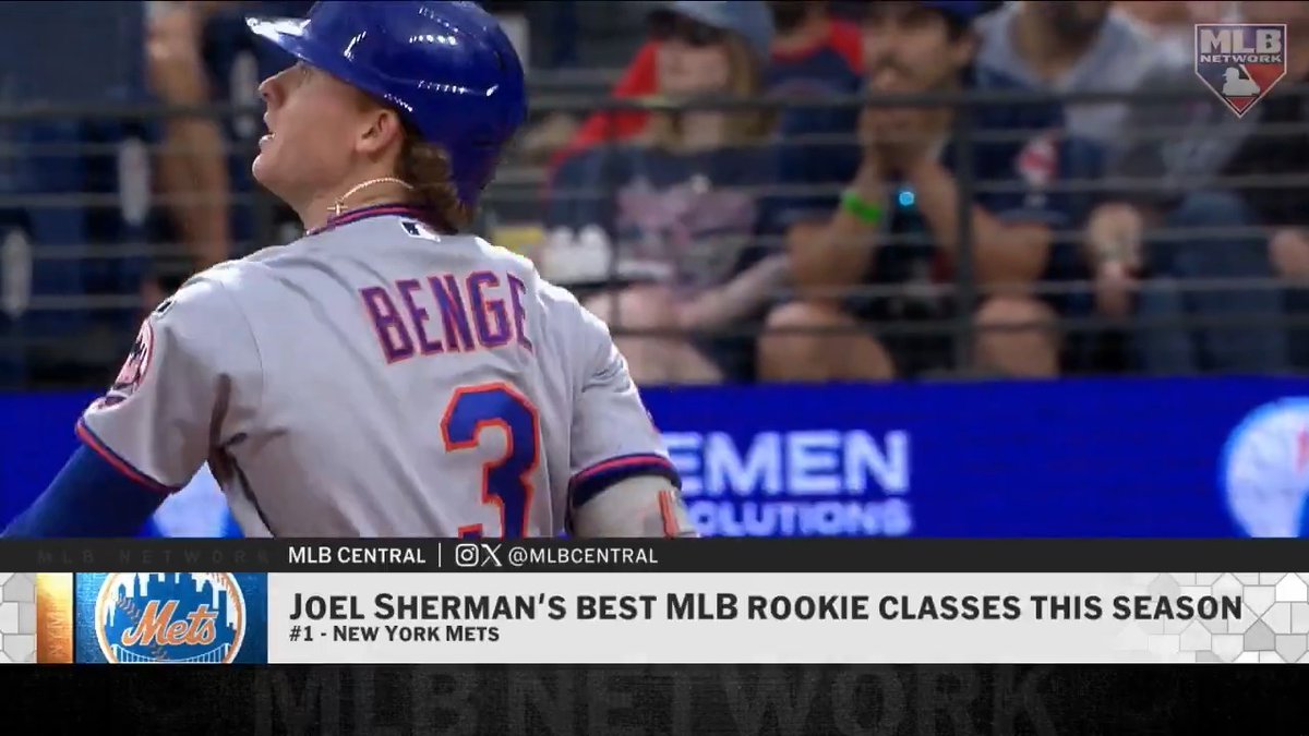 .Joel Sherman's top 5 rookie classes from this season: 1. Mets 2. Guardians 3. White Sox 4. Red Sox 5. Brewers