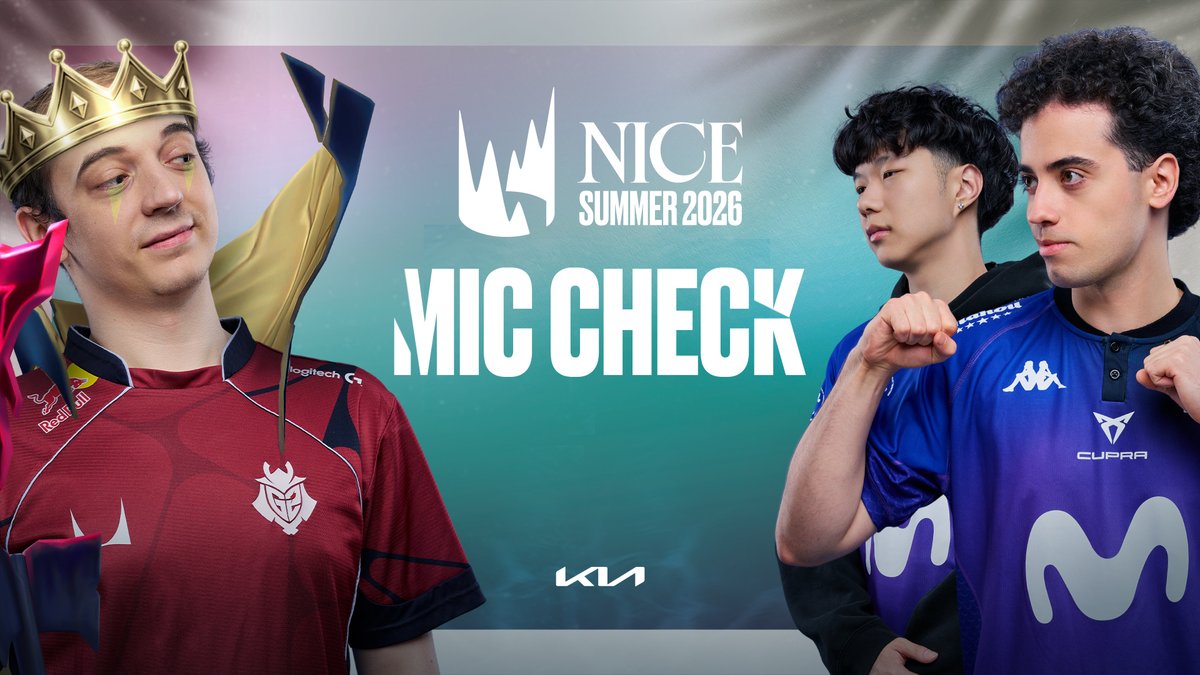 The Battle in Nice 👑 The final Kia Worldwide Mic Check of the #LEC Summer Split is out NOW! 🎙 📺 Watch here:
