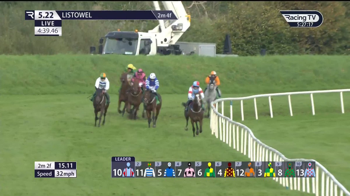 IN.A.ROMP 💪 New Grange, a son of Walk In The Park, turns the Listowel Races bumper into a procession under Patrick Mullins.