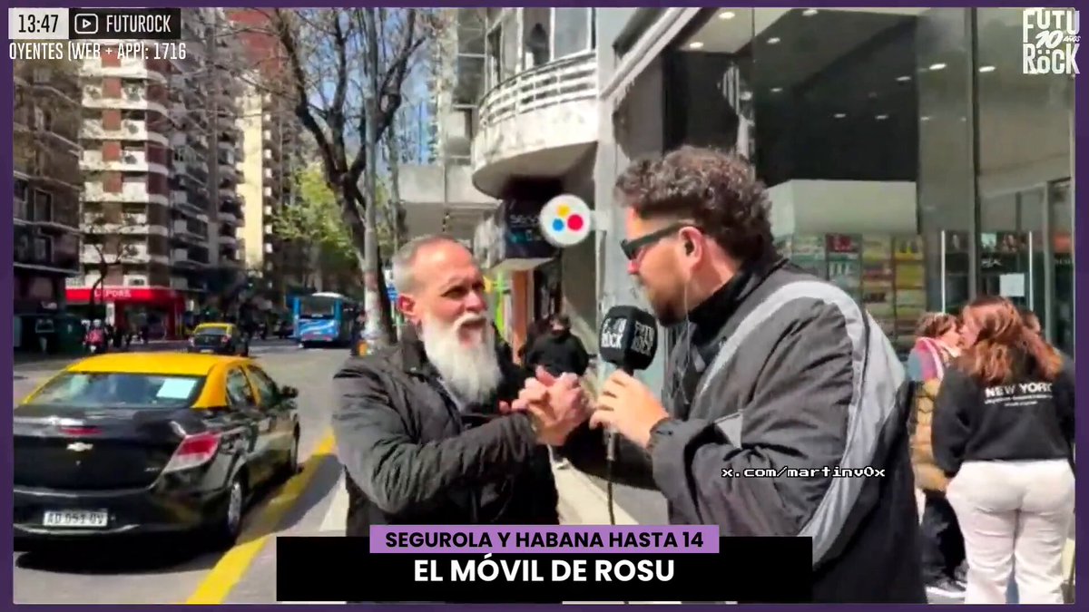Absolutamente SANISIMO este intelectual de Miller. - "¿Cómo ves el país?" + "Encaminado, acomodando números." - "¿En qué lo notás?" + "En la inflación, en los precios, en la estabilidad que hay." - "¿Tu salario? ¿Acompaña bien?" + "Sí, sí, muy bien la verdad. Laburamos los dos. Hay gente que siempre la pasó mal, y gente que la pasó bien." - "¿Vos apoyás el gobierno el año que viene?" + "¿Mirando la oposición? Sí." - "¿Qué te parece la corrupción de ahora?" + "¿Vos viste de dónde venimos?" - "Che, ¿y a los jubilados? ¿Qué opinás?" + "Mi vieja es jubilada y mi señora están bien, no sé qué decís."