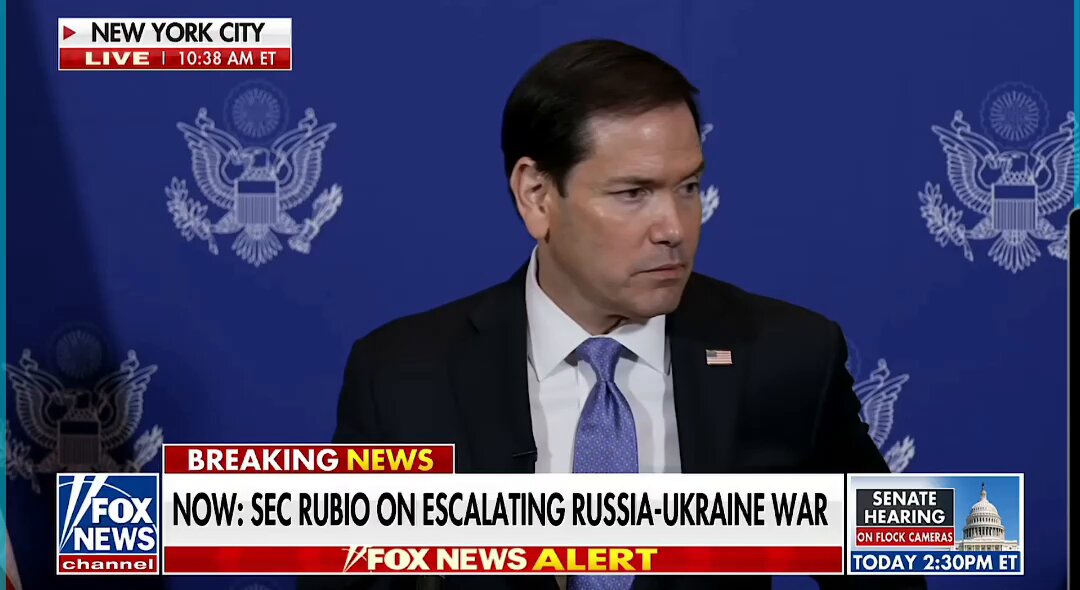 Comparto el video entero subtitulado de las declaraciones del Secretario de Estado Marco Rubio sobre la reunión con la dictadora interina Delcy Rodríguez en la ONU. Ver completo. 4 minutos.