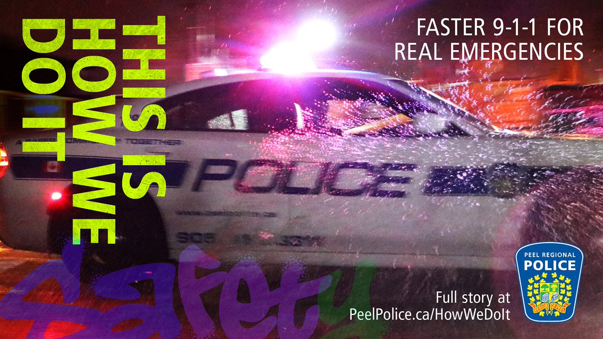 EVERY second counts in an emergency. Peel Regional Police are investing in people and technology to improve 9-1-1 response times. But when hoax calls trigger emergency responses, valuable resources are diverted from real emergencies. A recent prank created a situation serious enough that 9-1-1 was called, and police resources were dispatched. Six patrol cars responded to a scene that didn't require emergency assistance, taking officers away from where they may have been needed most. Misusing emergency services has real-world consequences for public safety. Help keep emergency resources available for those who need them most. To learn more, visit
