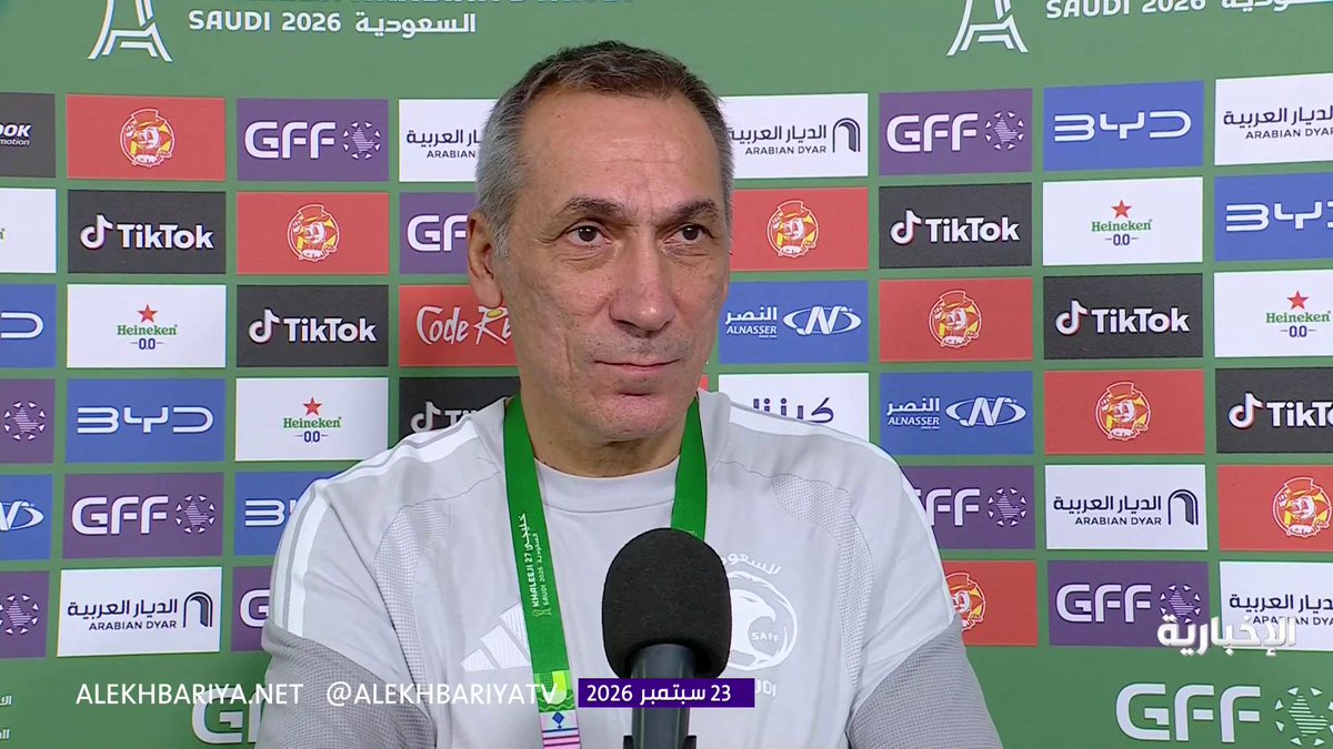 🚨🗣️ دونيس : نريد تقديم أداء كبير في اللقاء ضد الكويت وتحقيق الانتصار 💚 #السعودية_الكويت | #خليجي_27