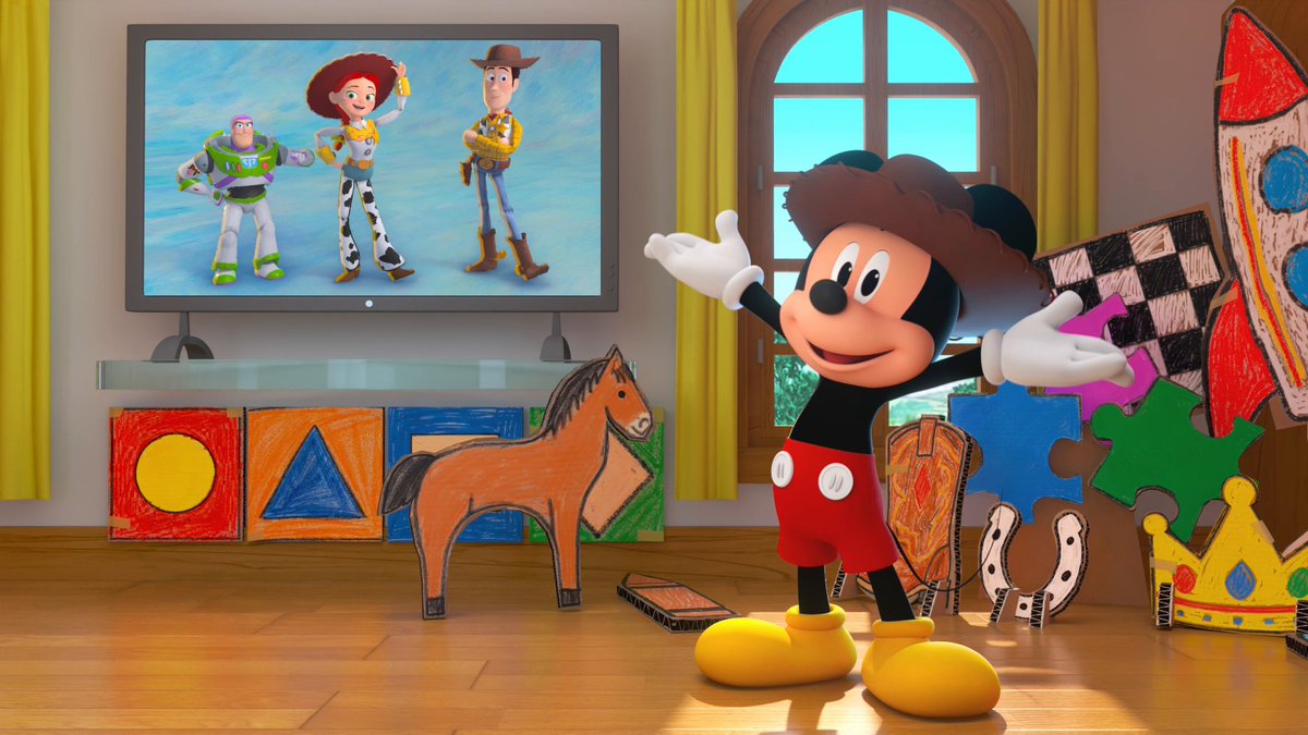 We reckon it's time for a dance break, featuring a few special guests. 😉 Mickey+ Shorts ft. Toy Story, is available now on Disney+!