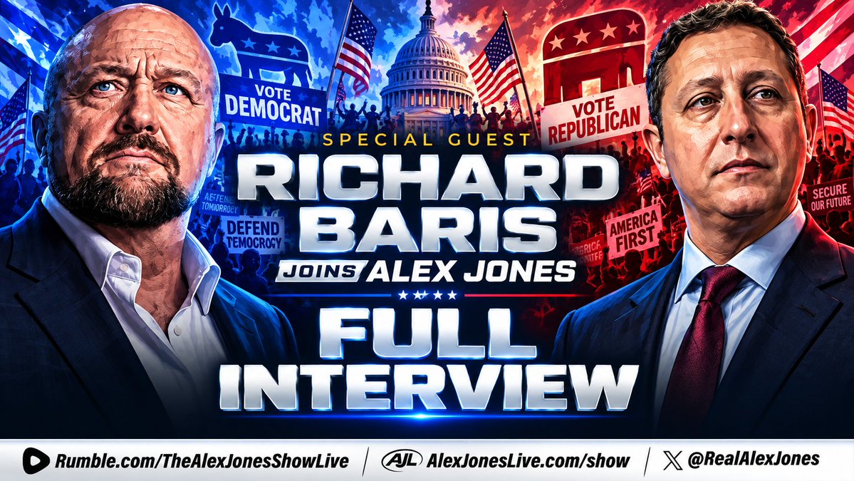 🌊CRITICAL INTEL: "Forget Wave— This Is Looking Like A BLUE TSUNAMI!" Highly Accurate Pollster & Author Richard Baris Reveals His Latest Polling Data & Advises Trump On What He Can Do 41 Days Before The Midterms To Dodge A Catastrophic Loss! "I Don't Have A Reputation For Being Hyperbolic & Bulls**ting People— These Numbers Are BAD!" THIS IS A MUST-WATCH/SHARE INTERVIEW WITH ALEX JONES! Rich Baris THE PEOPLE'S PUNDIT Alex Jones Network