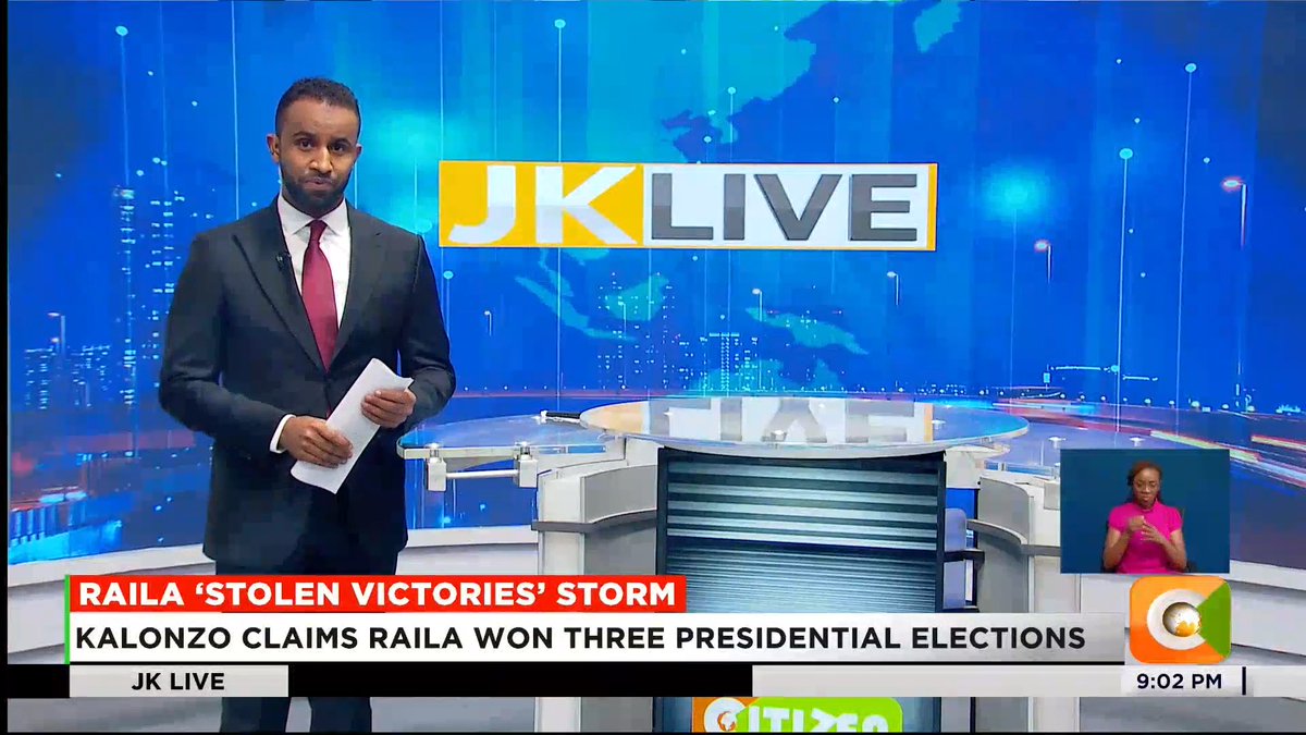 Raila ‘Stolen Victories’ Storm: Kalonzo claims Raila won three presidential elections Kalonzo: Raila was robbed of victory in 2013, 2017 and 2022 Raila’s brother hits back at Uhuru over 2022 rigging claims Omondi: Raila is resting, let him give us a break #JKLive