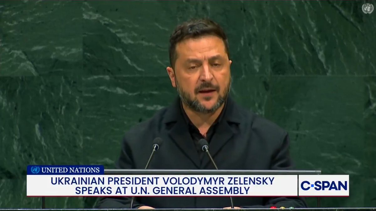 Ukrainian President Volodymyr Zelensky on why Ukraine is focused on speaking about war: "Ukrainians did not choose this war. We choose not to die."