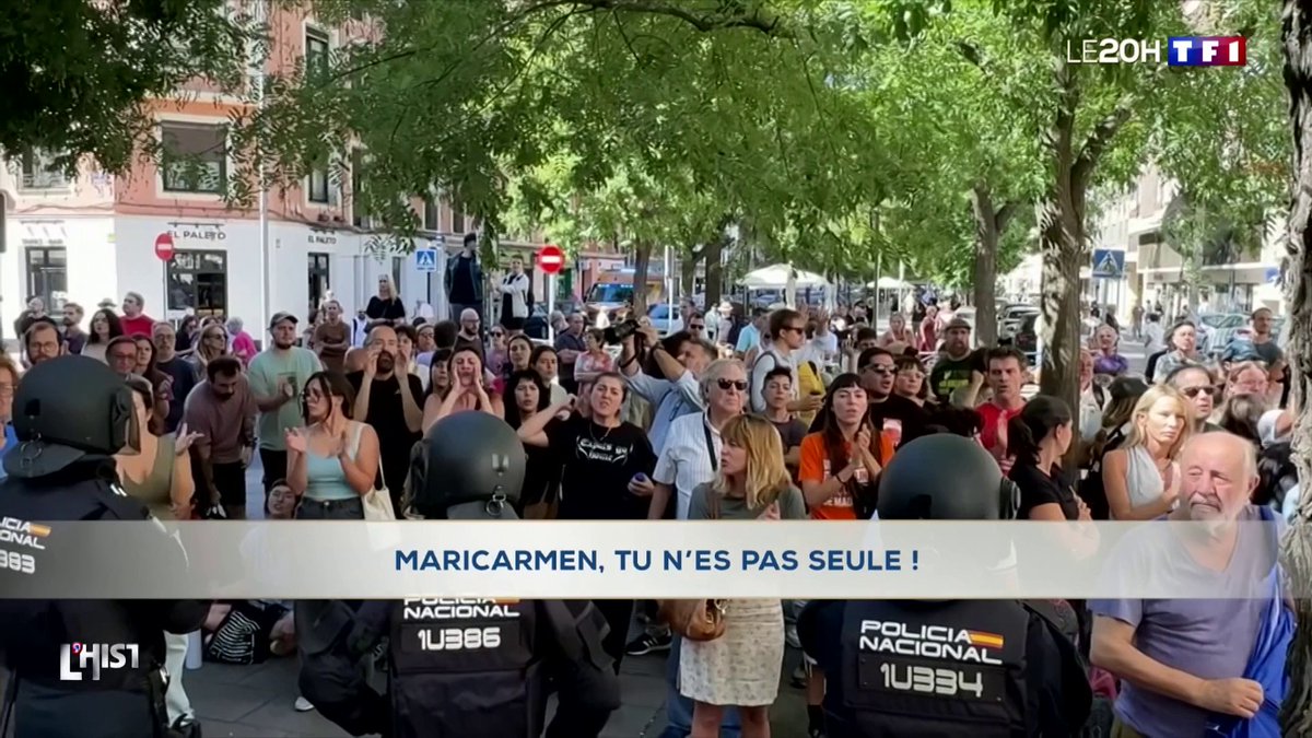 🔴 Émoi en Espagne : ils refusent d’expulser une femme de 87 ans 📺 #LE20H de TF1 avec Gilles Bouleau