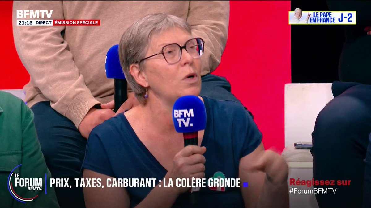 "C'est une aumône": Emmanuelle, infirmière libérale dans le Val d’Oise, réagit aux aides du gouvernement sur le carburant #FORUMBFMTV