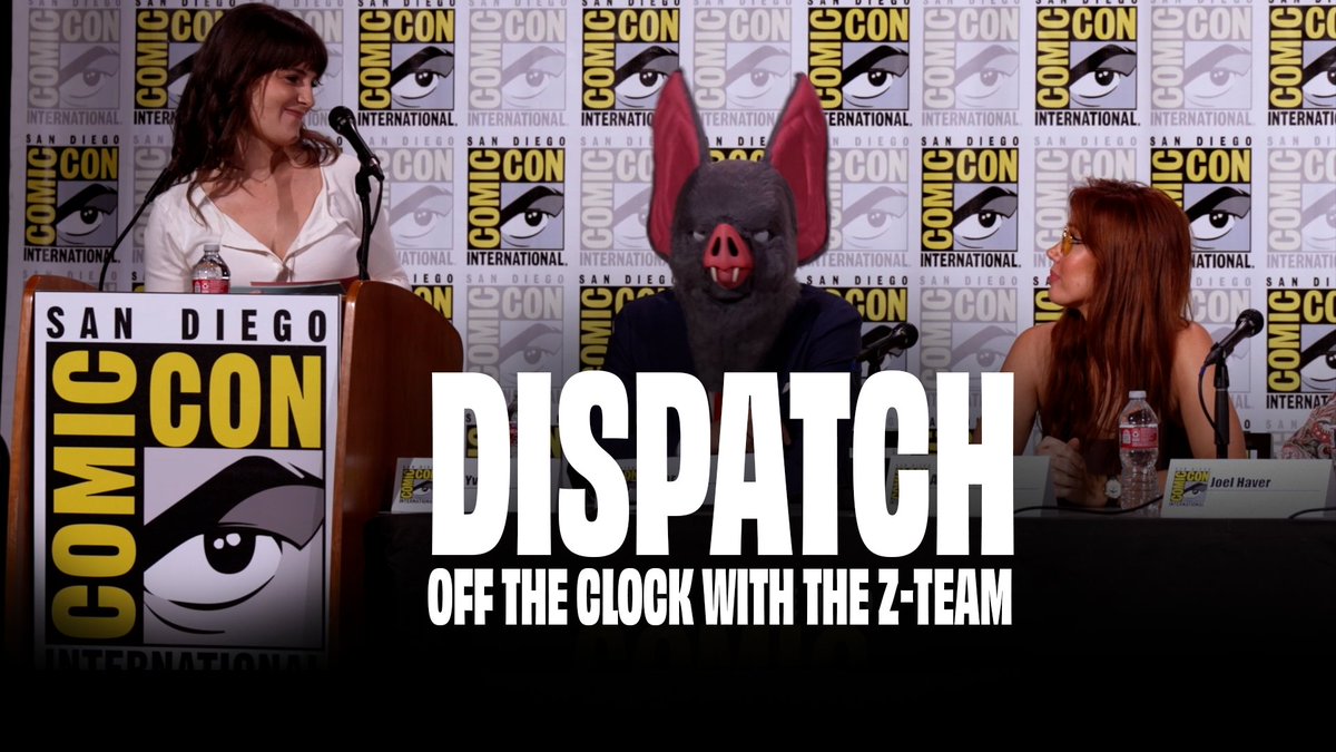 Heard some of you couldn’t make it… The full recording of Dispatch: Off the Clock with the Z-Team from Comic-Con is now on YouTube 🎥 Watch it NOW! ➡️