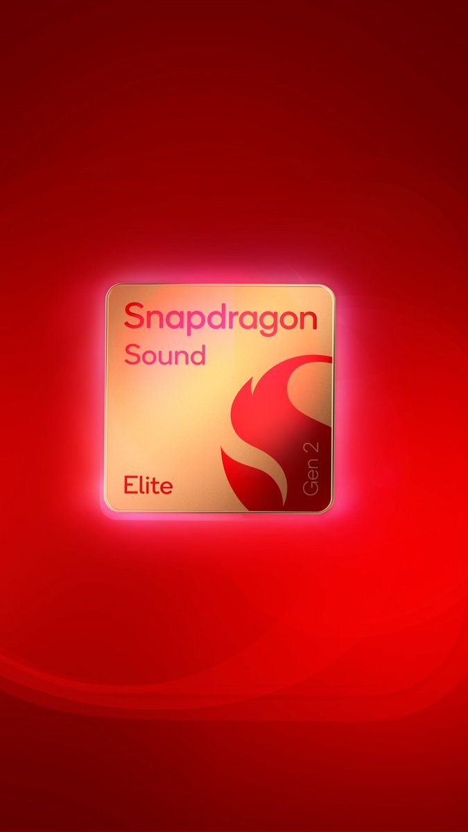 At #SnapdragonSummit we asked: Shouldn't your audio experience adapt to you, not the other way around? Meet Snapdragon Sound Elite Gen 2, our premium audio platform built for the Personal AI era, where sound feels uniquely your own.