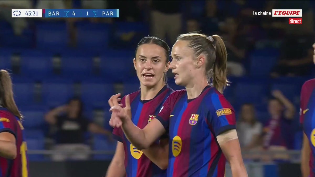 ⚽ JOLIE FRAPPE de Caroline Graham Hansen, qui aggrave le score (4-1) !