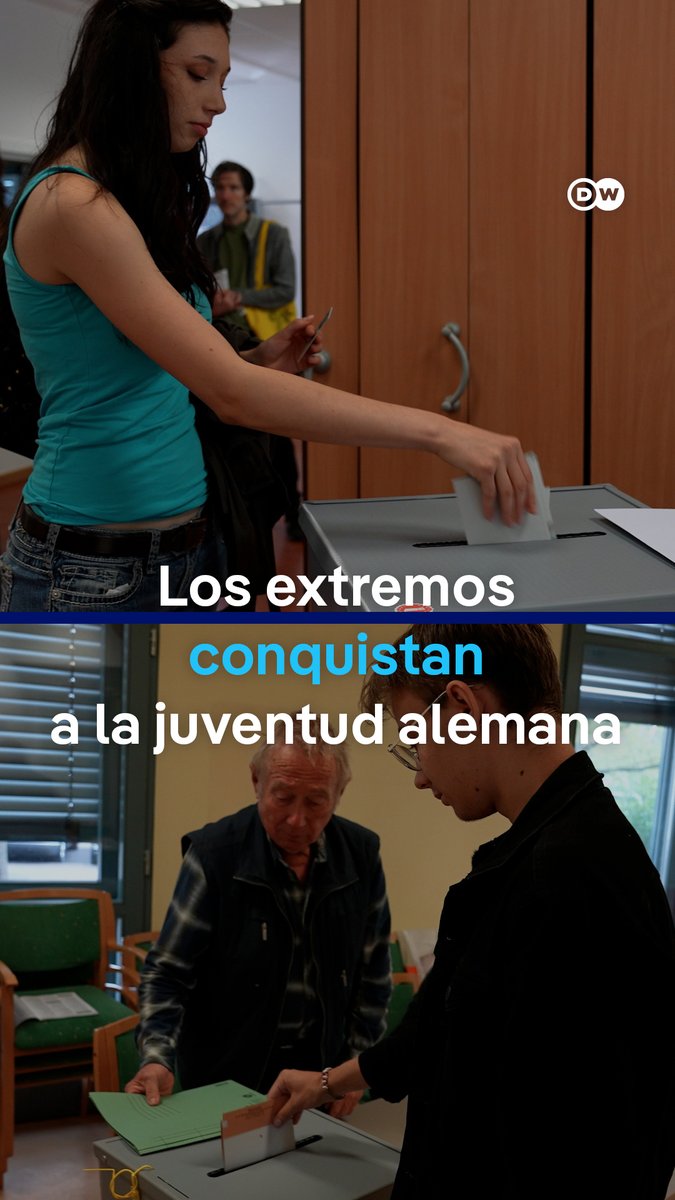 Los jóvenes alemanes dan la espalda al centro político Los votantes más jóvenes de Alemania están dando la espalda a los partidos mayoritarios. En Berlín, votaron de forma abrumadora a favor de los poscomunistas de La Izquierda. En Sajonia-Anhalt, se decantaron por la ultraderecha de AfD. ¿Por qué la generación joven de Alemania se decanta por extremos políticos opuestos?