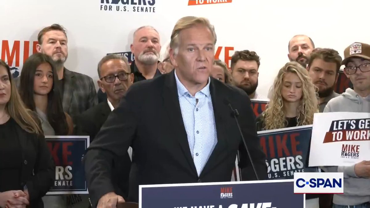 U.S. Sen. candidate Mike Rogers (R) says it's time to wind down war in Iran: "This is the most important harvest time of the year in Michigan...diesel costs are pushing over 6 bucks, that is gonna take a horrific toll. Not only on our farmers...but certainly grocery prices."
