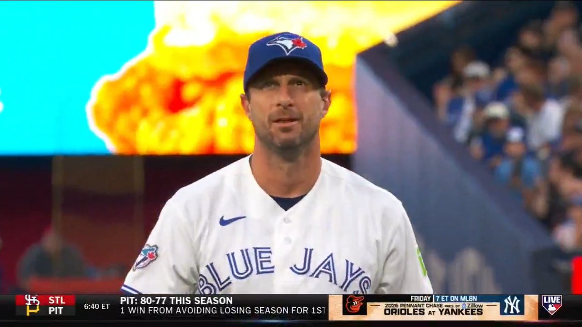 “Watching him warm up today, there looked like there was a lot of life in his body... I think we'll see Max pitch again in ‘27.” - Dan Plesac #MLBTonight discusses whether or not today was the last start of Max Scherzer's MLB career.