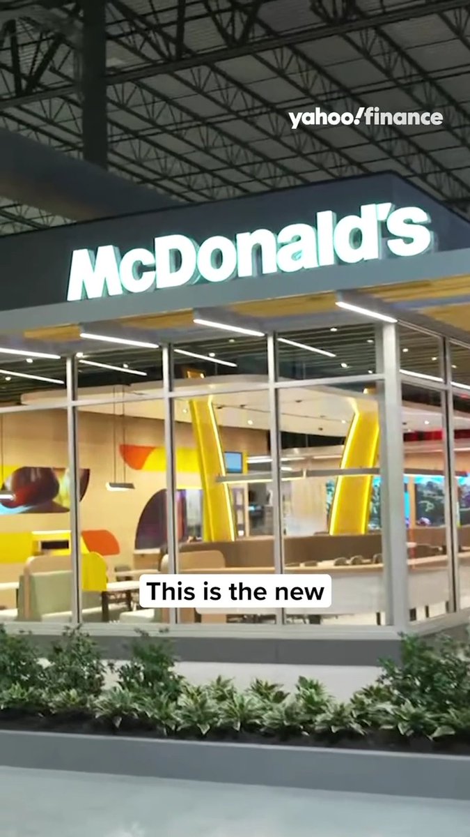"The jungle gym at McDonald's is back," @brookedipalma says. 🛝 The future of McDonald's restaurants are going to be: 🎨 More colorful 🛝 Featuring a new play place with it's iconic slide, and interactive toys, and experiences 🍟 Reintroducing the fun its known for