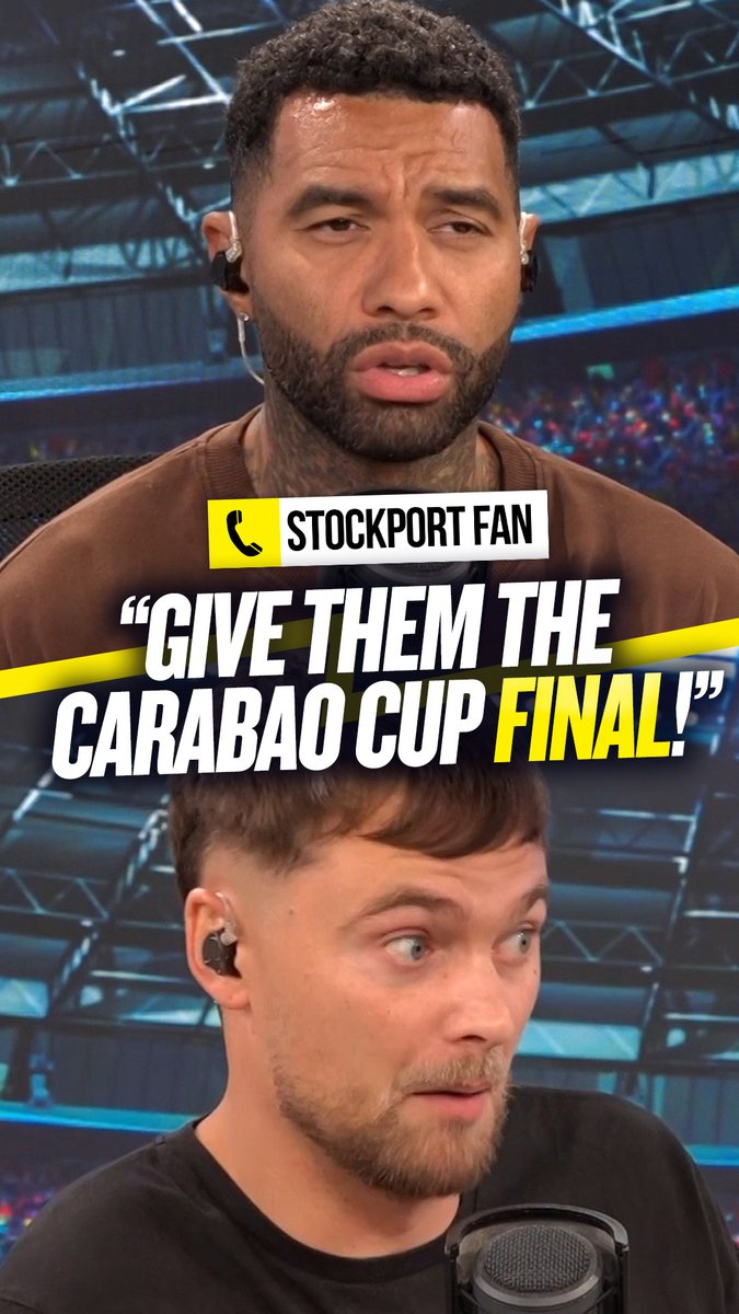 🇺🇸 "Play the Carabao Cup semi-finals and final in America." 👀 "Not many Premier League fans are bothered about it..." This Stockport fan has an idea on how to get some games played in the United States to "appease" fans and owners...