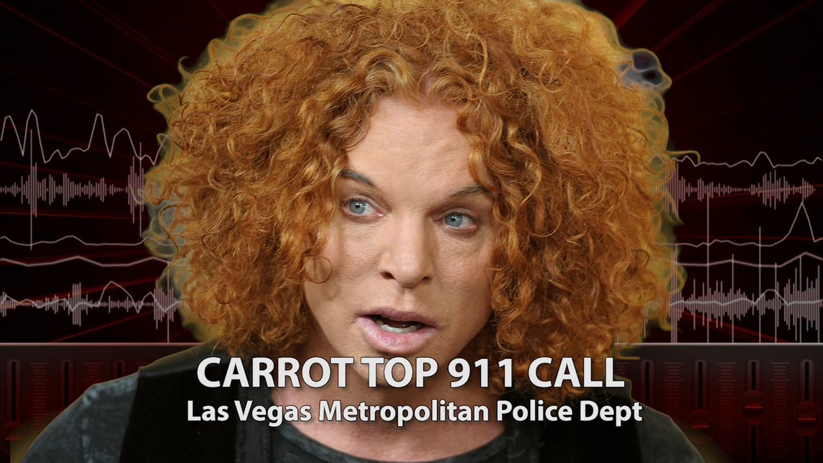 🚨 Exclusive: Carrot Top 911 caller pleads with him to "stay awake" after suicide attempt. 🔉: Las Vegas Metropolitan Police Dept