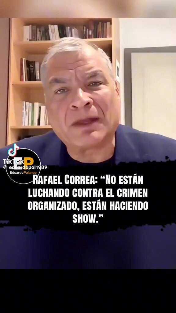 Nunca en la historia republicana de América Latina ha existido UN EX PRESIDENTE QUE HAYA DESMANTELADO EL PAÍS, ORDENADO ASESINATOS, ENTREGADO EL PAÍS A NARCOS, ESTÉ PRÓFUGO Y DESDE SU ASILO SIGA INTENTANDO DESTRUIR AL ECUADOR. No existe uno como ESTE CRIMINAL