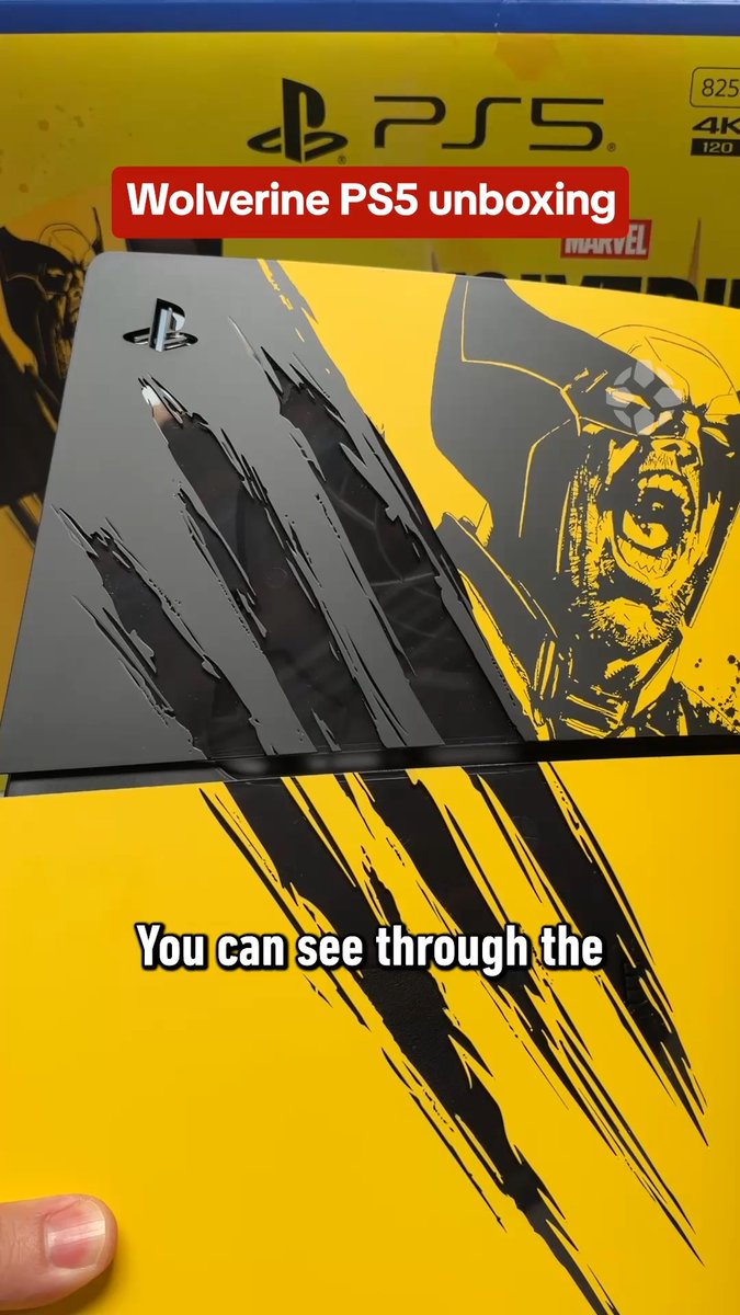 Wolverine slashed through these PS5 console covers: