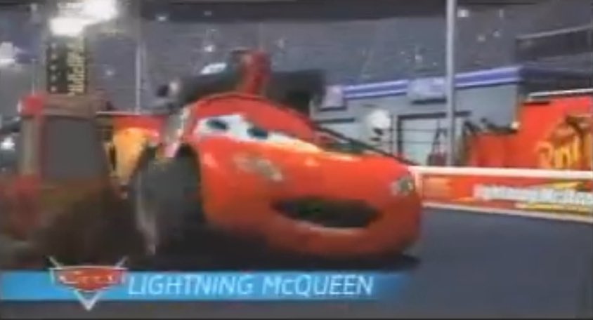 I didn’t even know that Cars has a AT&T commercial.