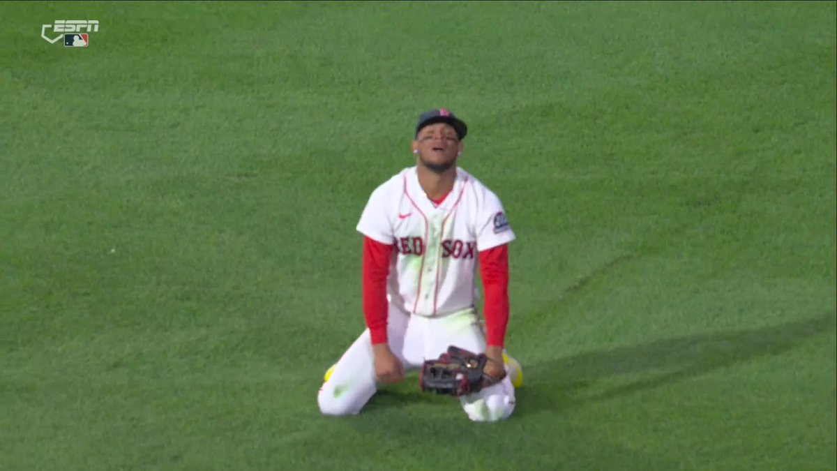 CEDDANNE SLIDING IN 🔥 What a start to Guardians-Red Sox on ESPN and the ESPN App.