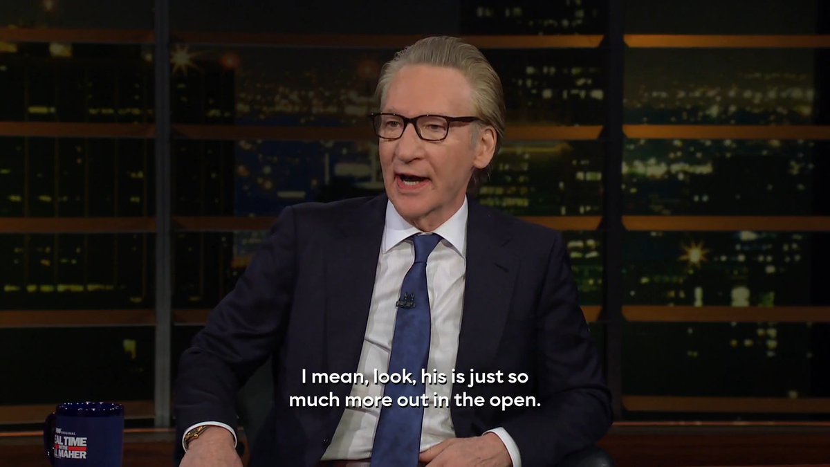 The corruption is out in the open. Watch Bill Maher, Jessica Tarlov + Christopher Rufo on the latest episode of #RealTime: