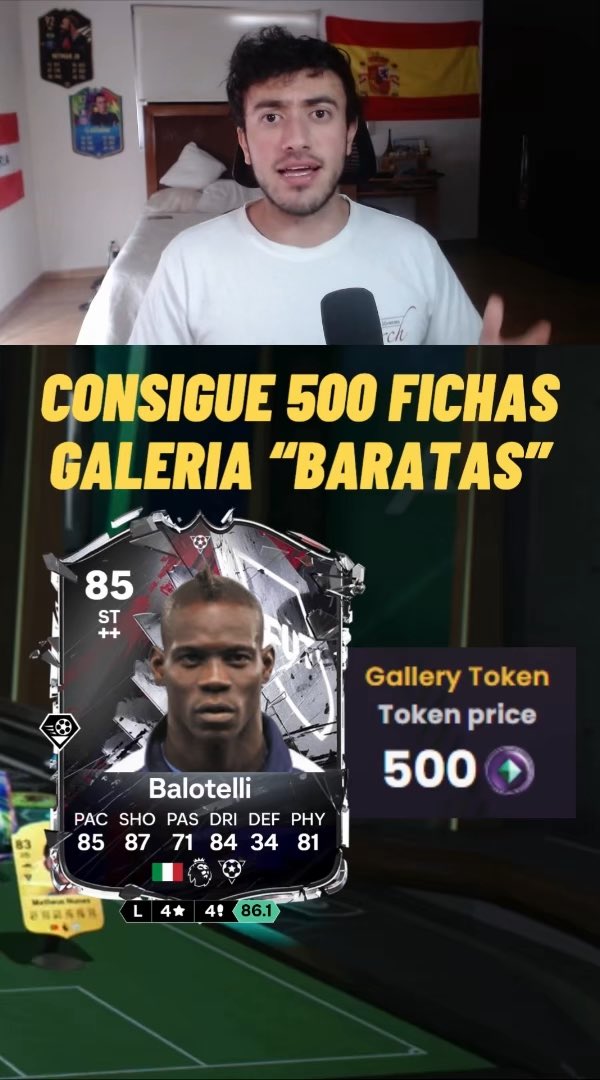 La forma más rápida y barata de conseguir 500 fichas de Galería #FC27