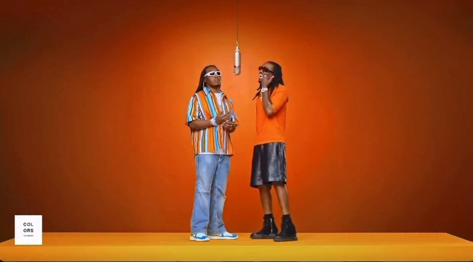 So because all these white people are posting themselves singing the rap song and larping as cool, let me remind you who the originals are. Quavo and Takeoff RIP Takeoff!
