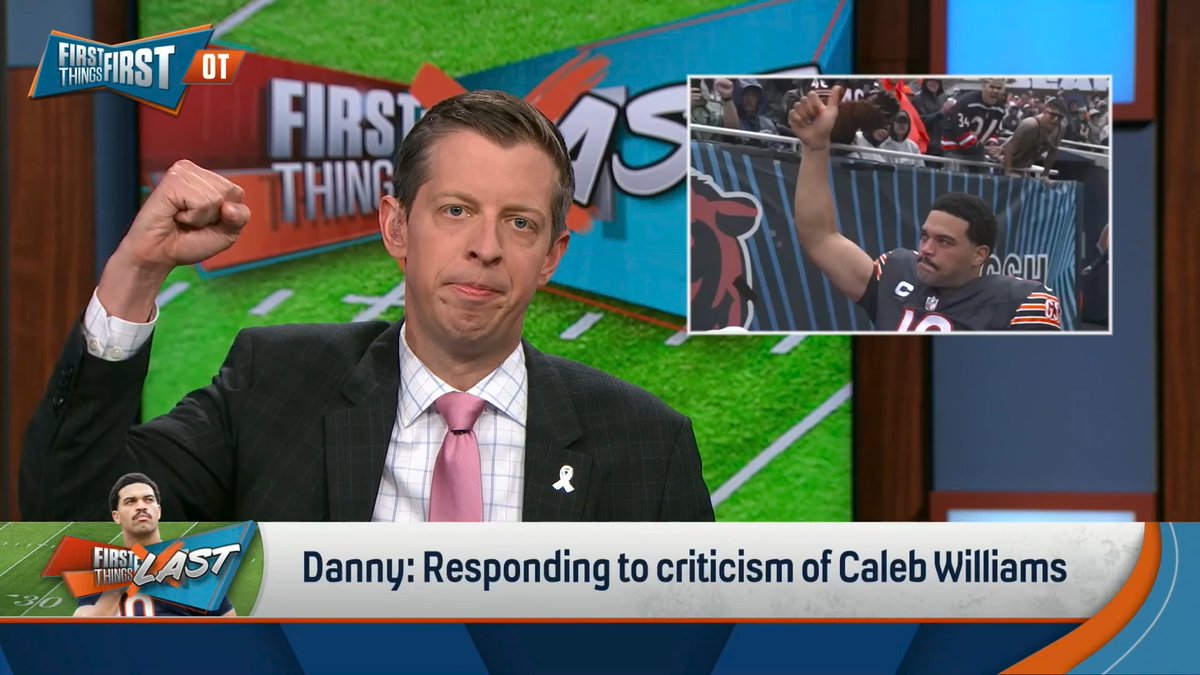 “You know what there hasn’t been enough of the last few days? Caleb Williams takes. So allow me to go meta and have a take on your takes. Many of you should be embarrassed... and to be clear, I’m not talking about the memes.” Danny Parkins responds to criticism of Caleb:
