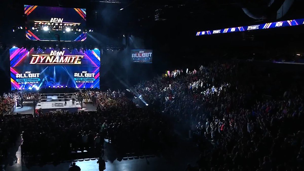 We are LIVE with a THREE HOUR SPECIAL Dynamite and Collision on the last stop before #AEWAllOut! Watch #AEWDynamite LIVE on TBS & HBO Max